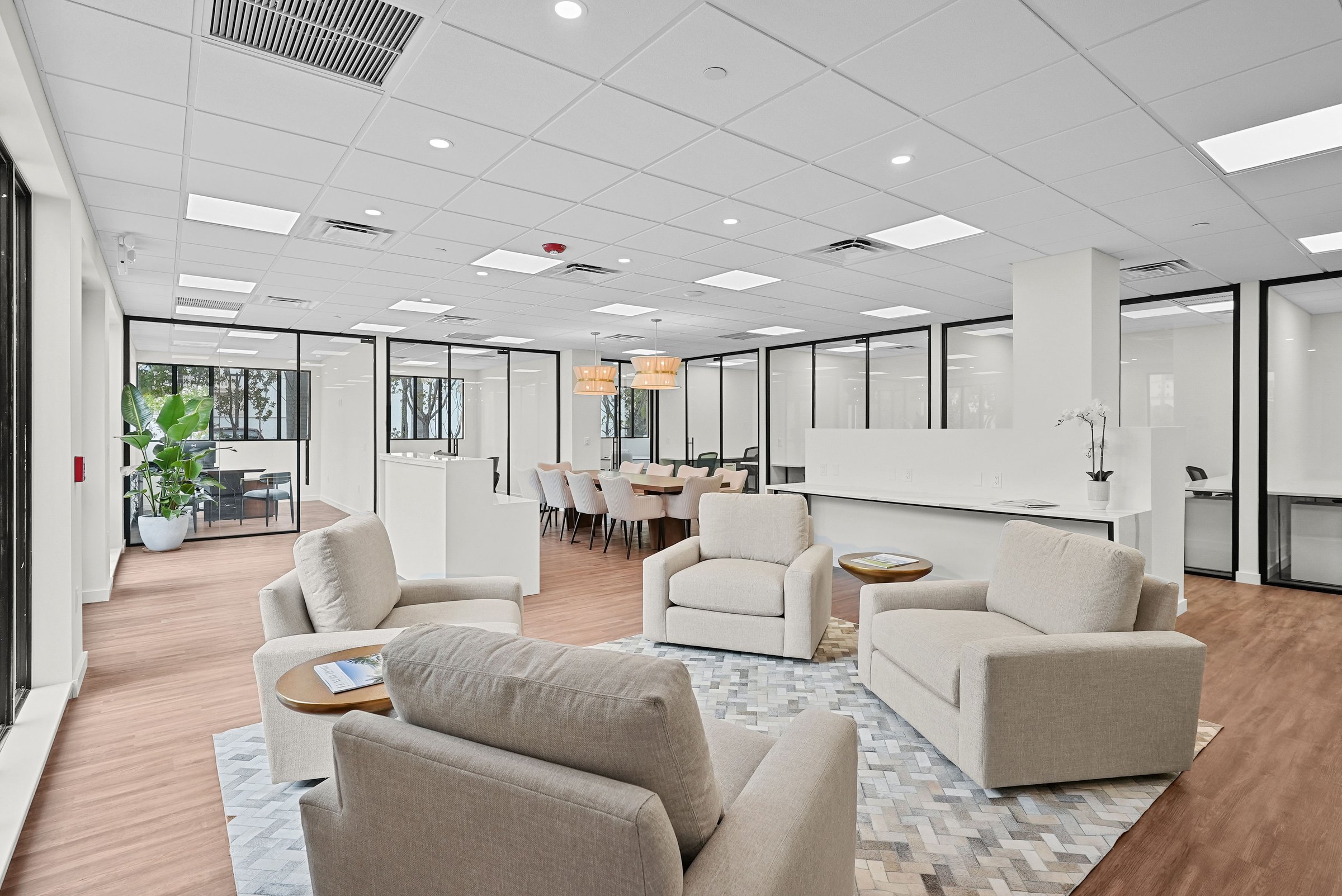 Illustrated Properties Palm Beach office interior